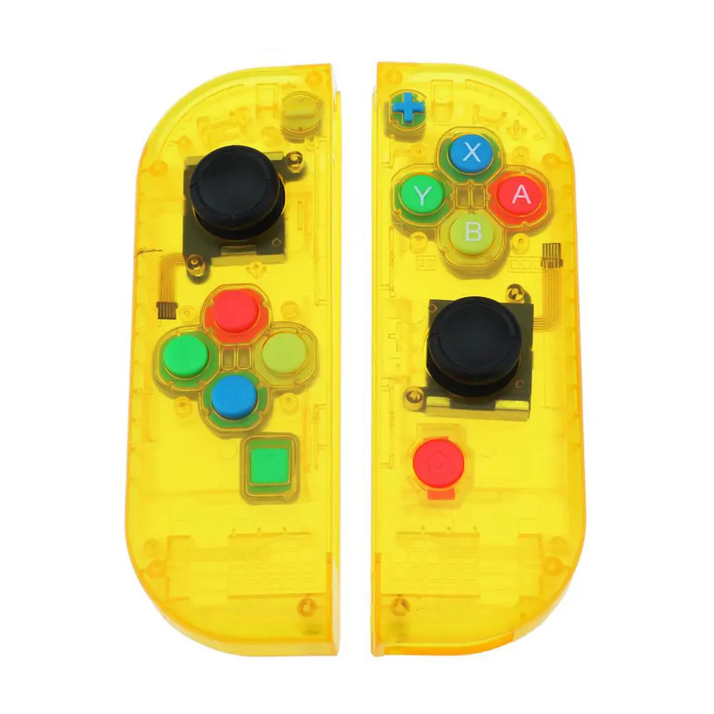 SS Юйси Корпус Оболочка Чехол Крышка+ ДЖОЙСТИК+ L/R Кнопки для Nintendo Switch контроллер NS Joy-Con Замена Nintendo Switch Joy-Con - Цвет: SS