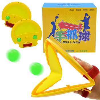 

Hand Catching Ball Throwing And Catching Children's Fun Hand Clip Table Tennis Parent-Child Outdoor Sense Training Sports Toy