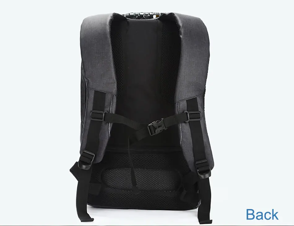 DIENQI мужской модный рюкзак школьная сумка для подростков USB Quick Charge 15,6 рюкзак для ноутбука Противоугонный рюкзак