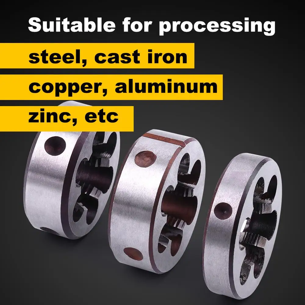 1pcs The high quality 22mm x 1.5 Metric Right hand Die M22 x 1.5mm Pitch