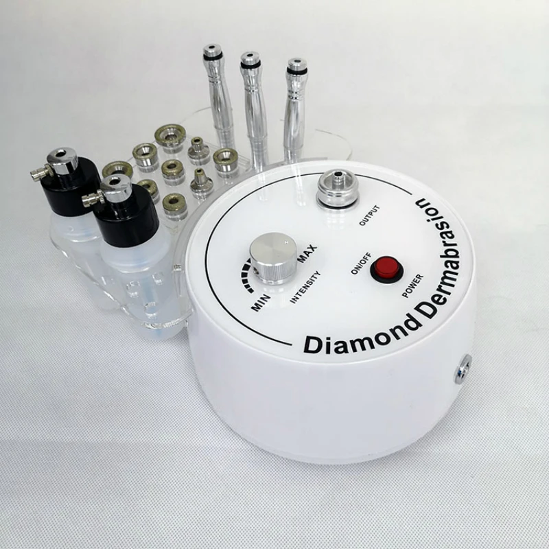 

3 in 1 Diamond Tips Microdermabrasion Oxygen Sprayer Skin Care Machine Diamond Dermabrasion Machine