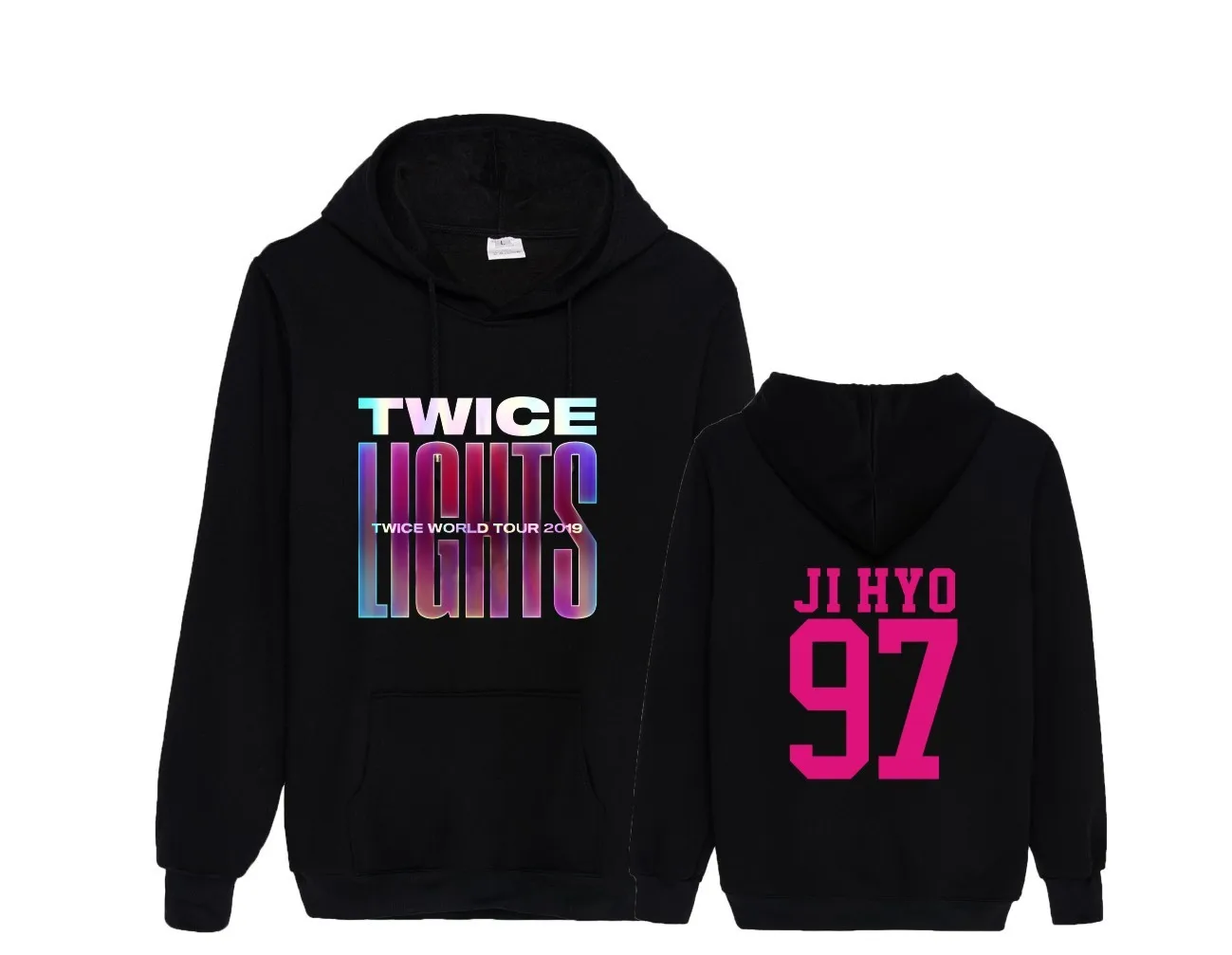 Женская толстовка TWICE WORLD TOUR 2019 KPOP трикотажная спортивная одежда большого размера