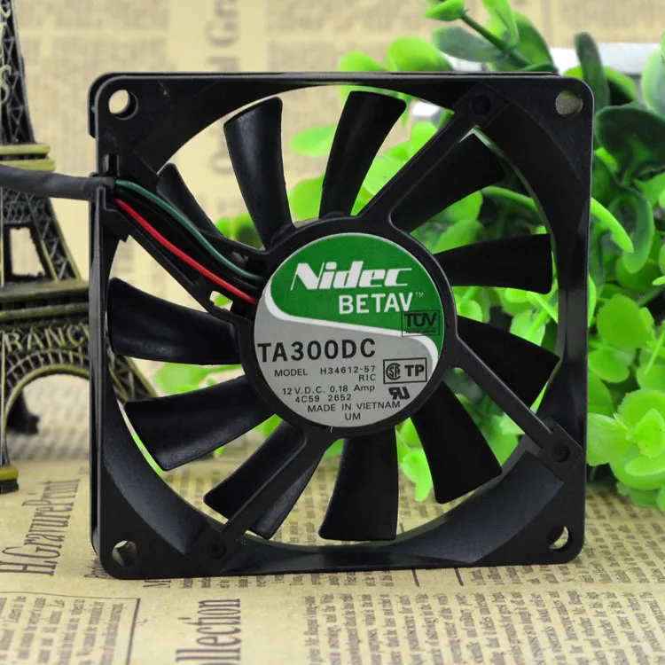 Для Nidec DC12V 0.18A TA300DC модель H34612-57 PHL1 Вентилятор охлаждения