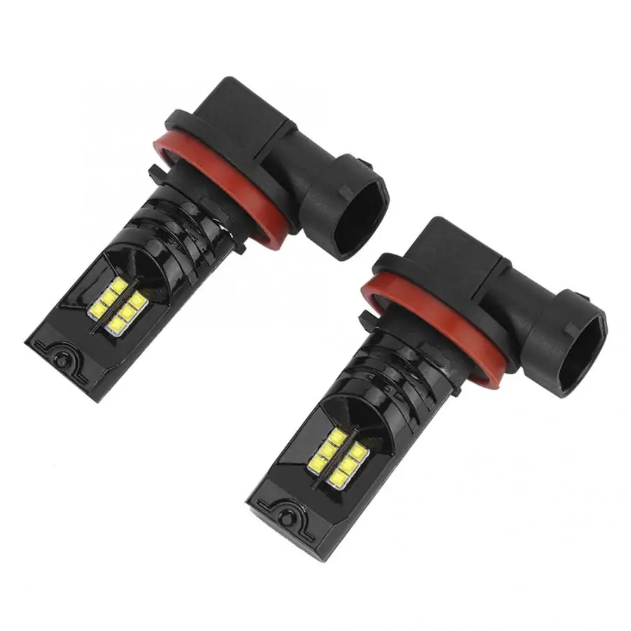 2 шт Универсальный DC 12 V-24 V 12W H11 Мотоцикл автомобиль яркий светодиодный фара передняя лампа аксессуар запасная фара 6500 K-7500 K