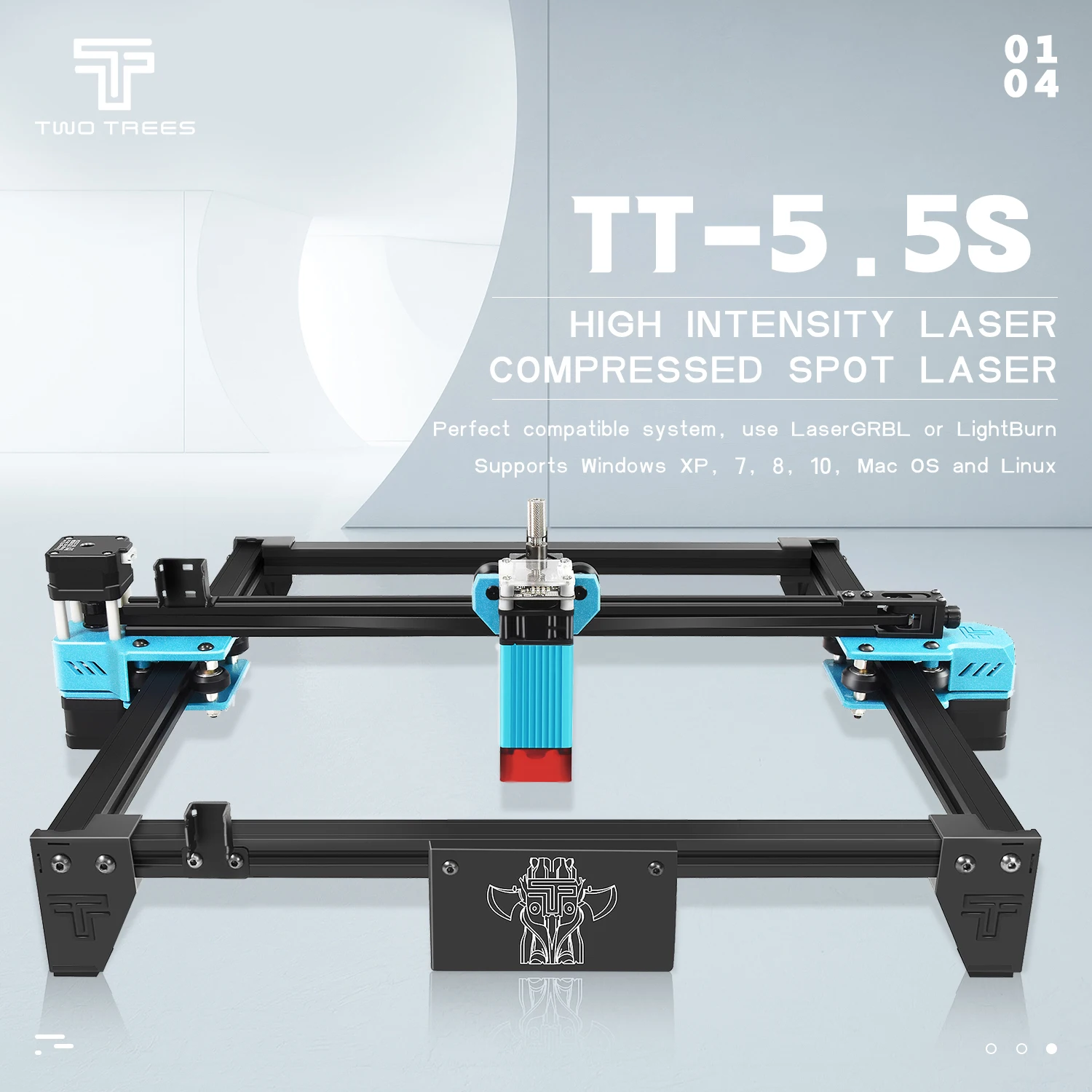 Gravadora CNC à Laser TT 5.5S, Módulo Focalizado de 40 W, Tecnologia...