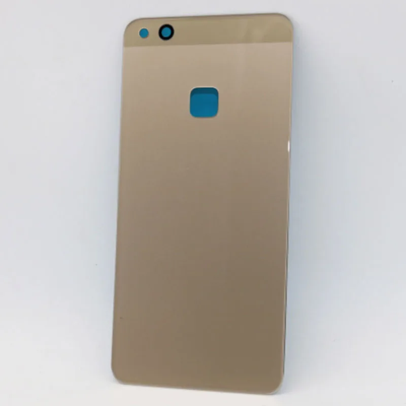 back cover gold Замена для Huawei P10 Lite/Nova Lite средняя рамка Передняя Крышка корпуса lcd безельные шасси+ задняя крышка батареи стеклянная дверь - Цвет: back cover gold