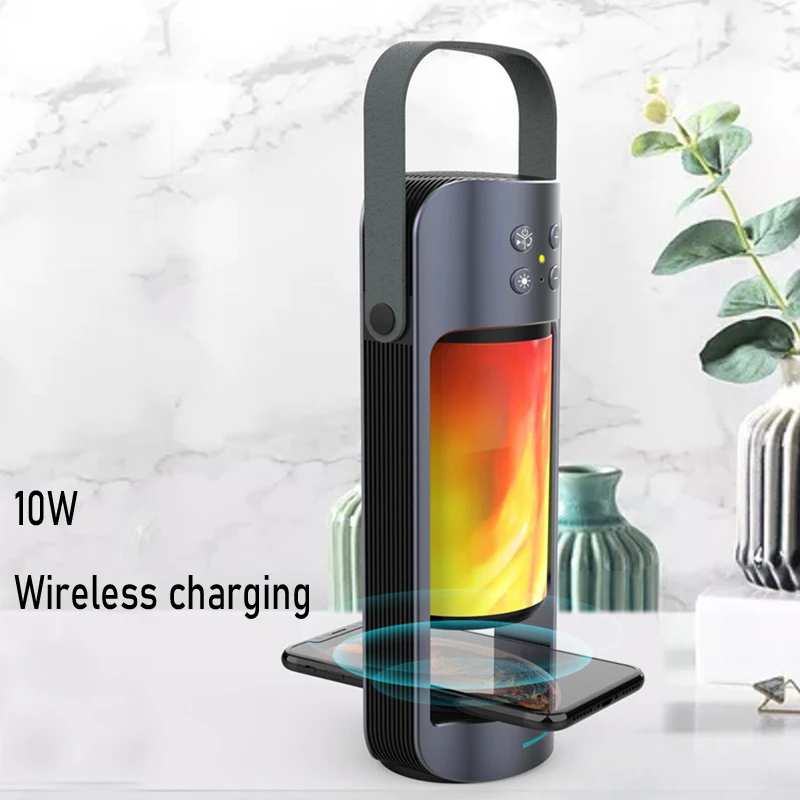 YUNAO AYL09 Bluetooth Динамик с ночной Светильник Поддержка Беспроводной Зарядка через usb