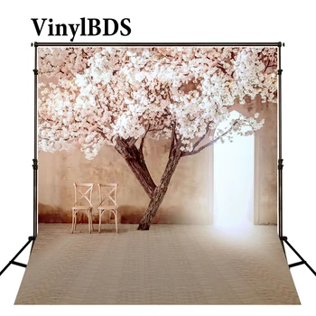 

VinylBDS Indoor Wedding Room Backdrops Solid WhiteWood Floor Wedding Photography Background for fondos de estudio fotografia