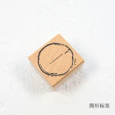 Винтажные классические этикетки штамп DIY деревянные и резиновые штампы для скрапбукинга канцелярские товары Скрапбукинг Стандартный штамп - Цвет: 7