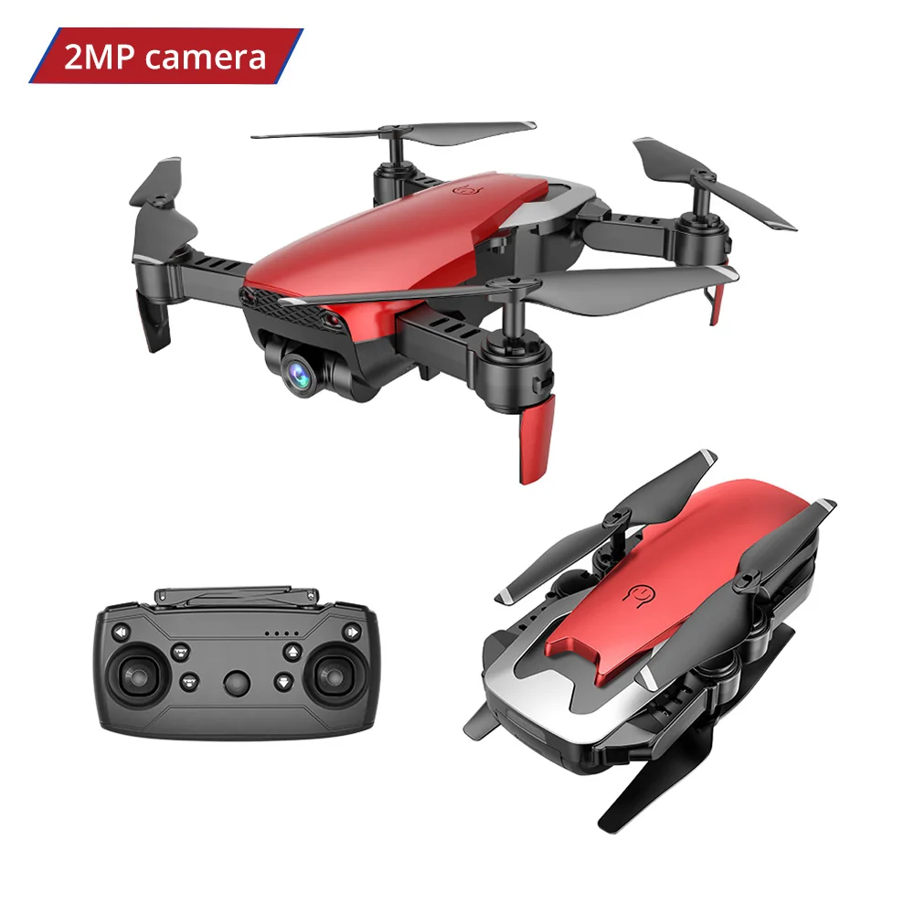 JC-RC-5-2-RD AHOHA WiFi FPV RC камера Дрон с камерой HD 1080P 480P Пульт дистанционного управления оптическим потоком RC Квадрокоптер для дрона для детей Детские игрушки - Цвет: JC-RC-5-2-RD