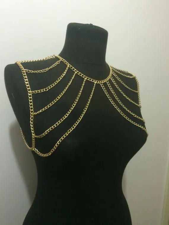 

Sl087 Origional Shoulder Body Necklace Europe And America Popular Hot Selling Body Pendant