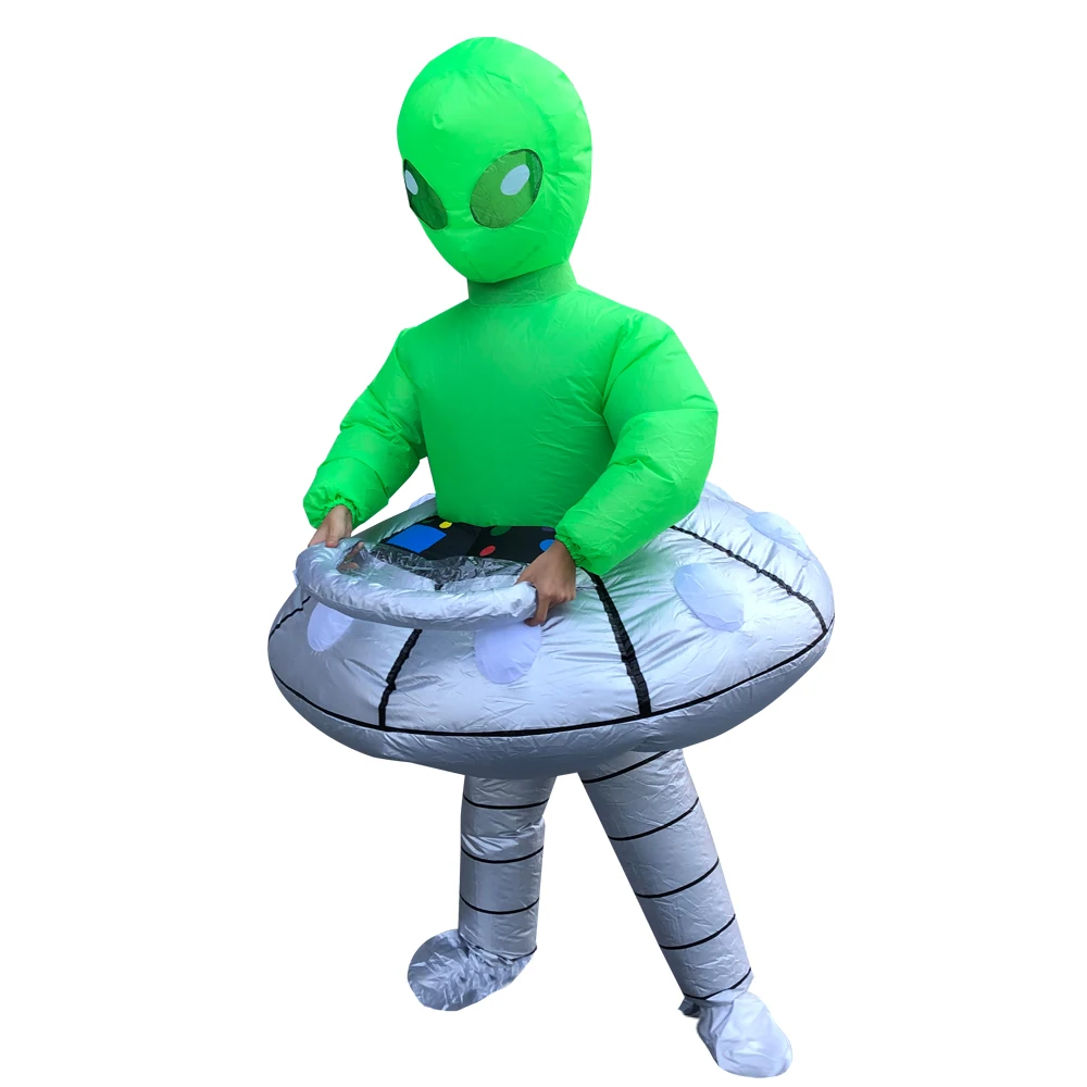 ET-Alien UFO надувной костюм, одежда для женщин, мужчин, взрослых, платье для косплея, вечерние, для фестиваля, сцены, костюмы для косплея