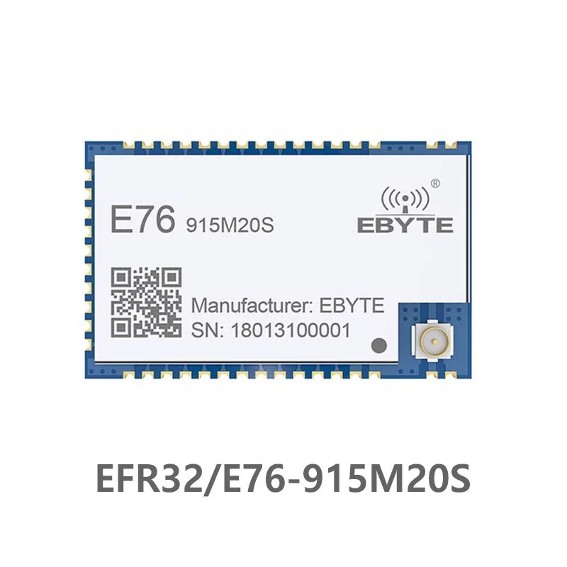 Беспроводной приемопередатчик EFR32 915 МГц 100 мВт SMD радиус действия 20dBm SOC ARM