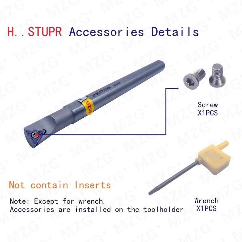 Mocask H10K-STUPR11 держатели инструментов STUPR бурильная режущая установка бар ударопрочный высокоскоростной стальной внутренний токарный режущий инструмент