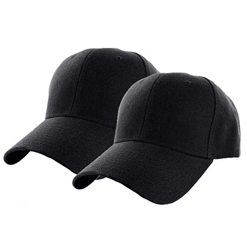12 цветов для мужчин s гольф шляпа баскетбольные кепки 2 шт. Летние повседневные уличные шапки для мужчин и женщин Твердые спортивные Бейсбольные кепки