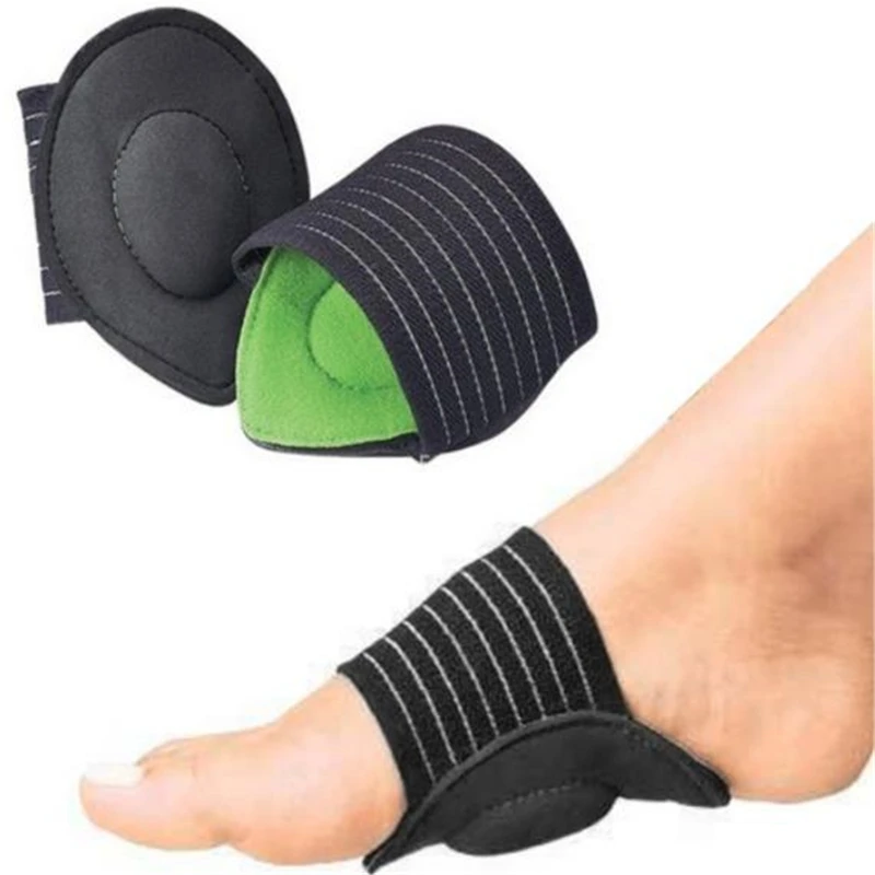 1 пара Подошвенная Подушечка для поддержки ног Fasciitis помощь для облегчения боли падшие Арки пятки прогулки Анти-усталость средство по уходу за ногами
