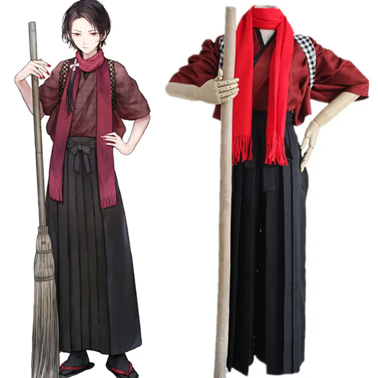 Игра Touken Ranbu Online Костюмы для косплея Kashuu косплей костюм кимоно вечерние обувь