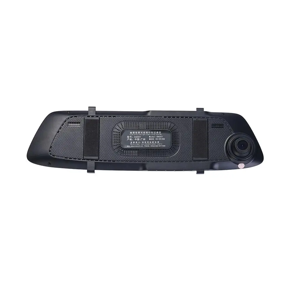 5'' HD Dual Lens Car DVR Dash Cam Front and Rear Mirror Camera Video Recorder Dashcam Night Vision