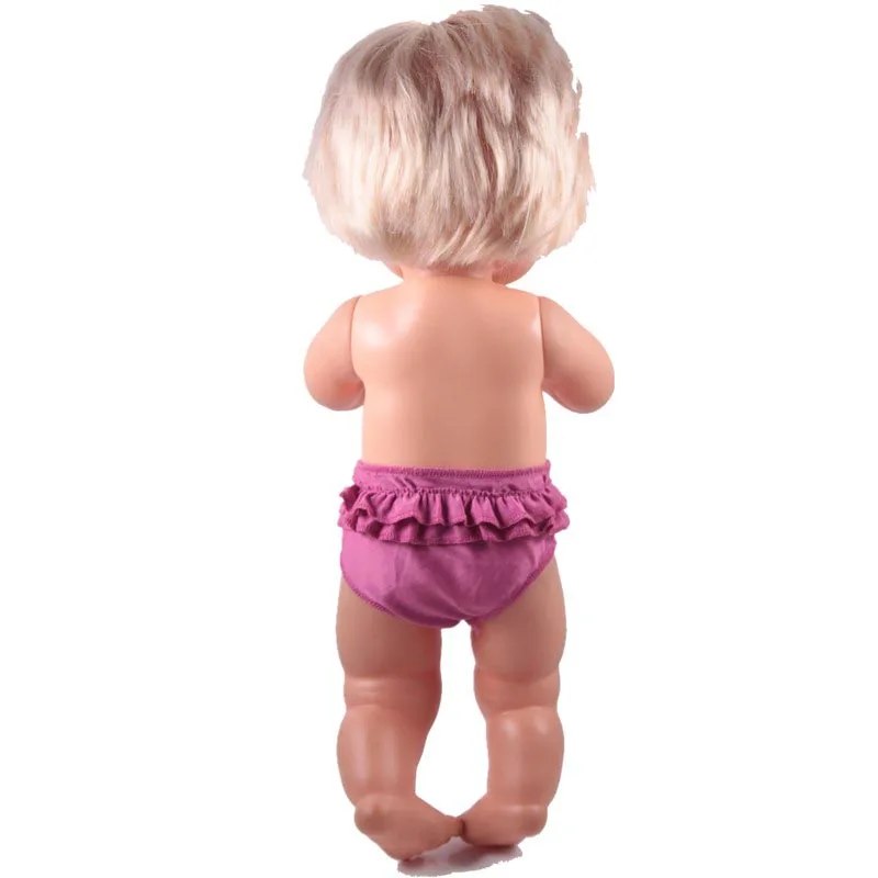 Accessories Fit 41 cm Nenuco Doll Nenuco y su Hermanita Original Design Briefs Doll Knickers Underpants For 16inch Nenuco Doll