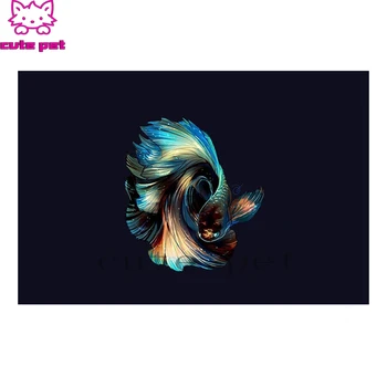 

DIY diamond painting Modern art, colorful fish cross stitch diamond full mosaic diamond embroidery full square/round drill
