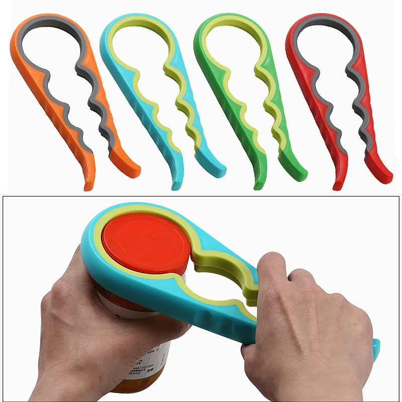 1 шт. консервный нож ручная Нескользящая бутылка с винтовой крышкой открывалка