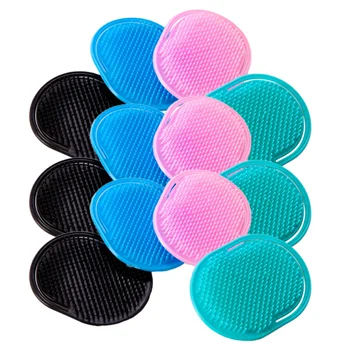 

12PCS Household Massage Comb Sturdy Scalp Cleaning Brush for Salon Dorm Home