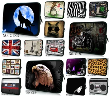 

Free shipping 10"12"13"15"17" Inch laptop bag neoprene notebook case Zipper computer Notebook Sleeve for 17 inch laptop