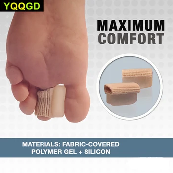 

1Pcs Hallux Valgus Hammertoe Straightener Toe Separators Bunion Corrector and Relief with Toe Spacers Gel Tube Sleeve