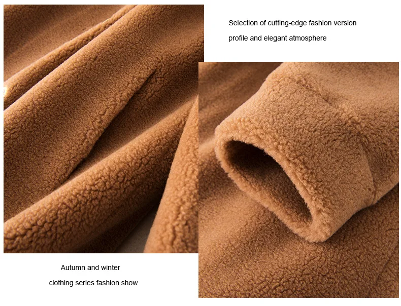 Корейский стиль, стиль, женское платье, шерстяное пальто ke li rong, женское однотонное длинное шерстяное пальто с искусственным мехом, зимняя куртка