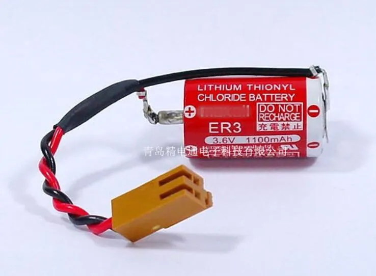 5 шт./лот новые оригинальные ER3 14250 ER14250 PM-20BL 3 6 в литиевые батареи PLC с коричневой