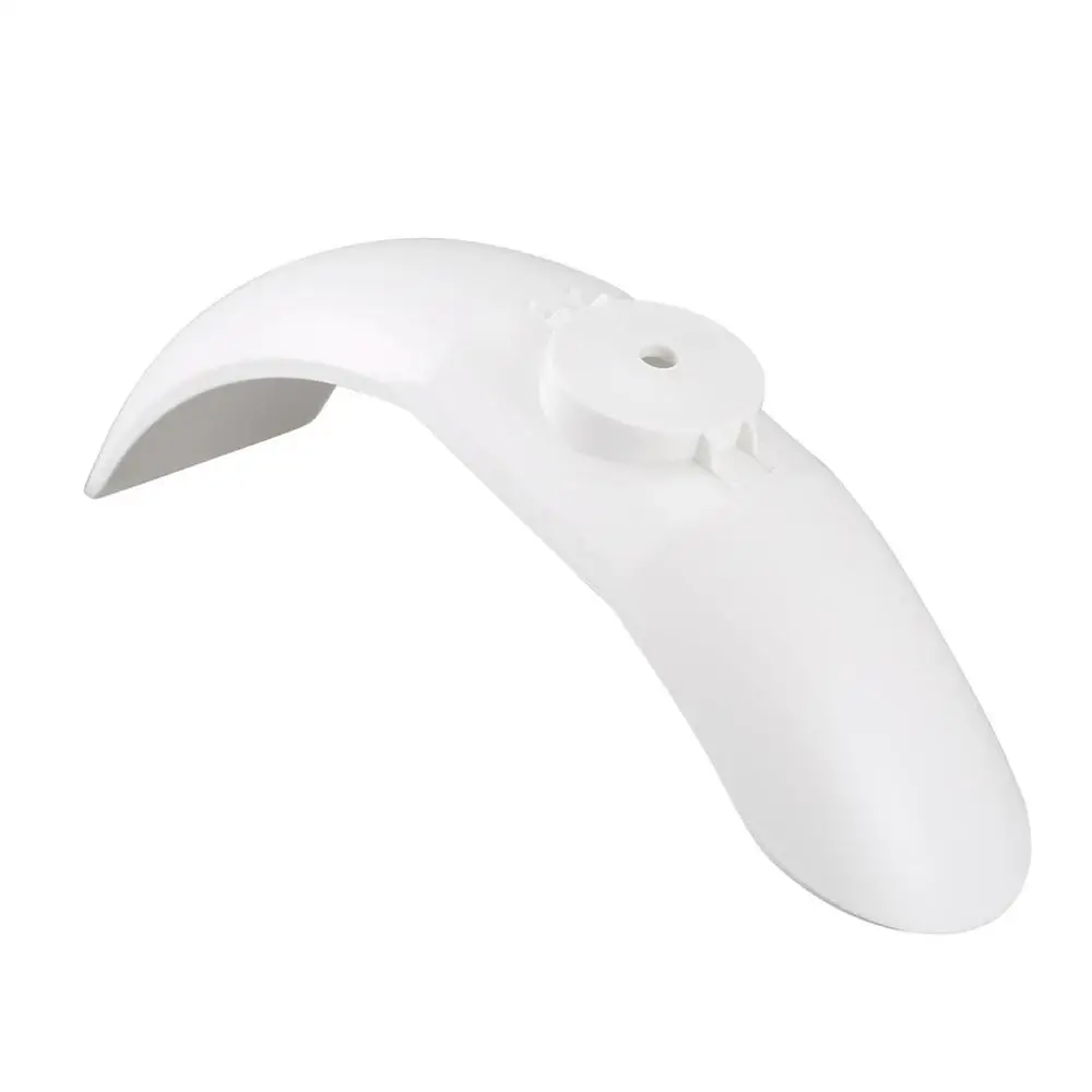 front fender white Various Repair Spare Part Accessorie Tool Murdguard Fender Kickstand Light Clasped Guard For Xiaomi Mijia M365 Electric Scooter - Цвет: front fender white