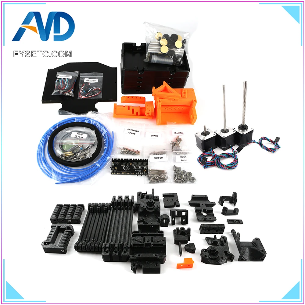 Клон Prusa i3 MK2.5S MK3S MMU2S полный комплект, включая печатные части для Prusa i3 MK2.5S/MK3S мульти материал 2S комплект обновления