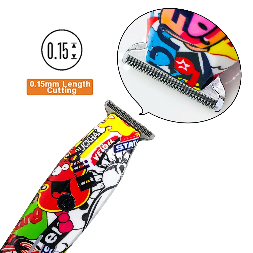 Najtaniej Profesjonalne spinki do włosów trymer salon USB akumulator elektryczne ścinanie włosów męskie bezprzewodowe strzyżenie fryzjer maszyna przenośna