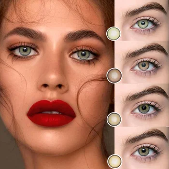 

2pcs Mia Seriers Colored Contact Lenses Eye Year Toss Contact Lenses Color Cosmetic Contact Lens for Eyes 2020 Bio-enssence