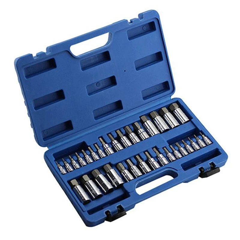 

High Quality 32PCS Pressure Batch Sleeve Set Sleeve Head Machine Motor Repair Tool Sleeve Set