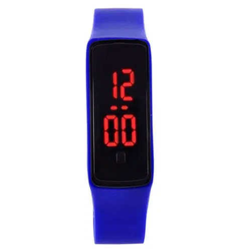 dark blue Reloj Mujer светодиодный сенсорный экран ультра тонкие мужские спортивные цифровые светодиодный наручные часы женские мужские s Reloj Hombre Montre Femme часы - Цвет: dark blue