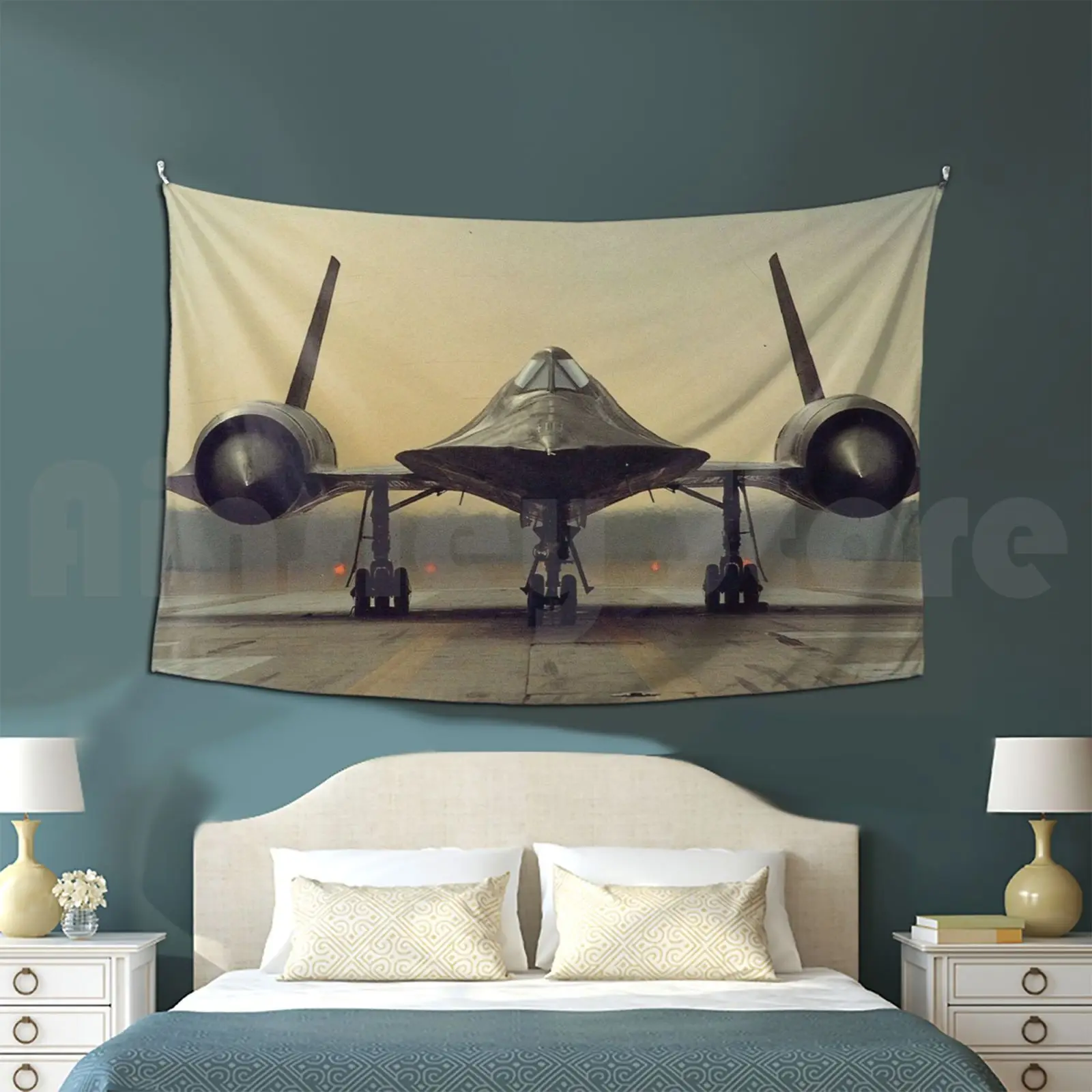 Lockheed Sr-71 Blackbird Face Arazzo Soggiorno Camera Da Letto Blackbird Sr 71 Air Force Usaf Sr71 Habu Lockheed Cia