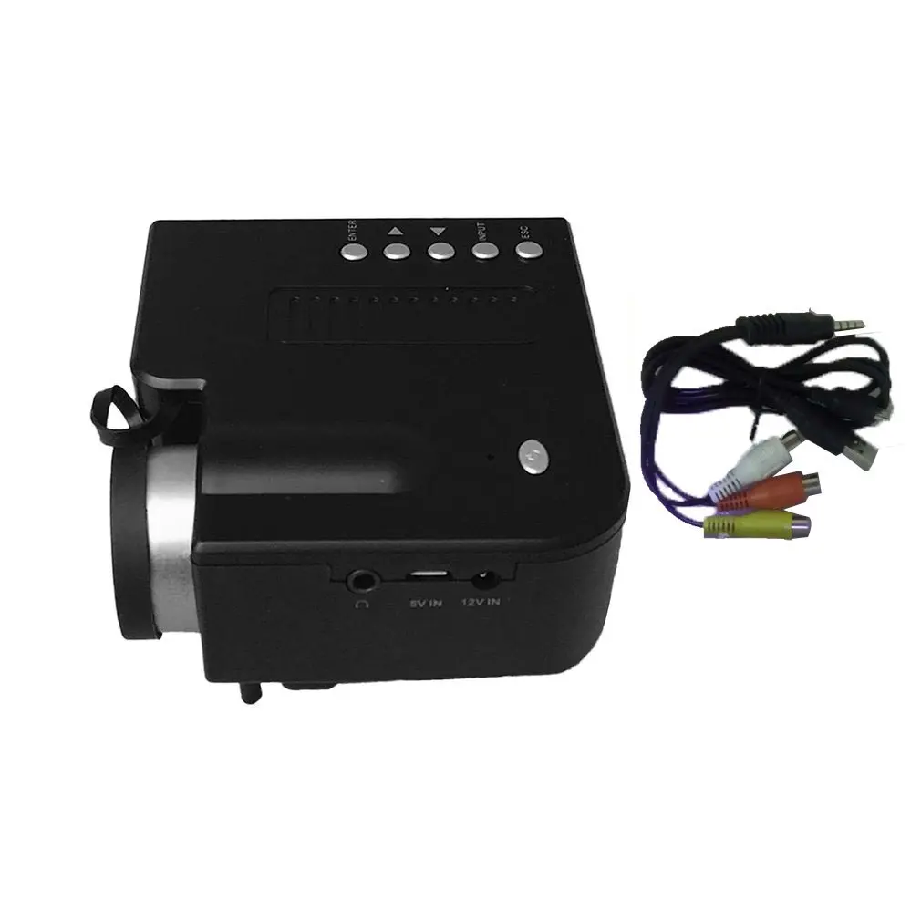 

Hot UC28B+ Home Projector Mini Miniature Portable 1080P HD Projection Mini LED Projector For Home Theater Entertainment