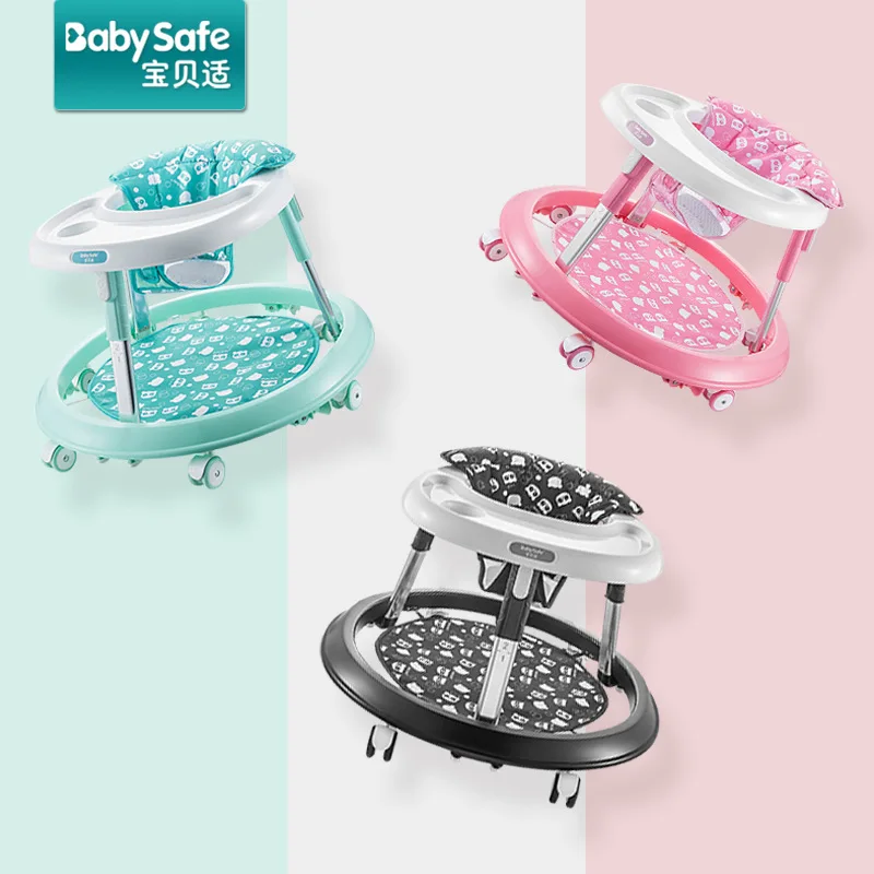 Babysafe многофункциональные ходунки для детей, Анти-опрокидывание, младенцы, анти-о-ноги ходунки