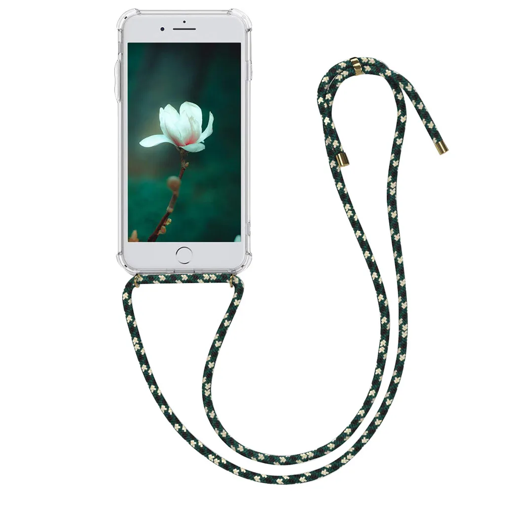 Нашейные ремешки, выдвижной силиконовый чехол для iPhone 7/8 Plus/iPhone 7/8/XS MAX/iPhone X/iPhone XR