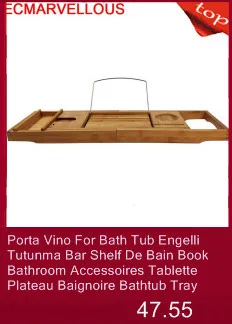 Porta Vino для ванны ванна engeli Tutunma барная полка Bain книга Аксессуары для ванной комнаты табличка плато Baignoire Ванна Лоток