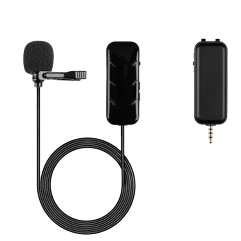 Professional UHF Microphone Lavalier Long-Distance Camera Mic for Phone SLR PC and Voice Recorder | Электроника