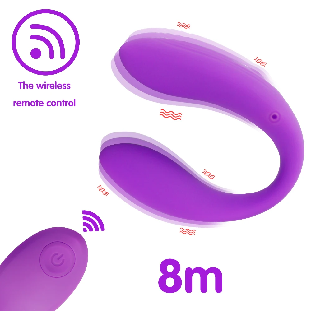 Двойной мотор U носимые Вибраторы 10 скоростной беспроводной дистанционный G