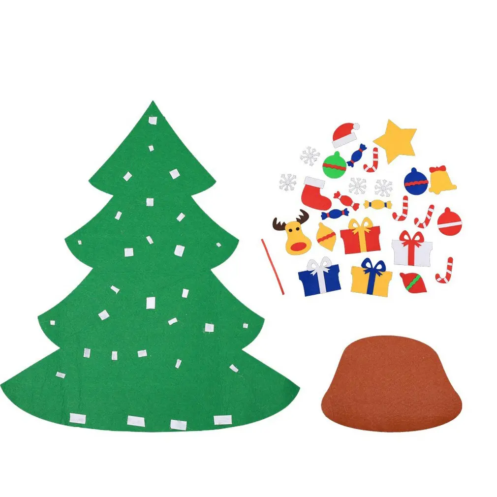 Christmas Decorations Children's Handmade DIY Stereo Christmas Tree Christmas Children's Gift Pendant