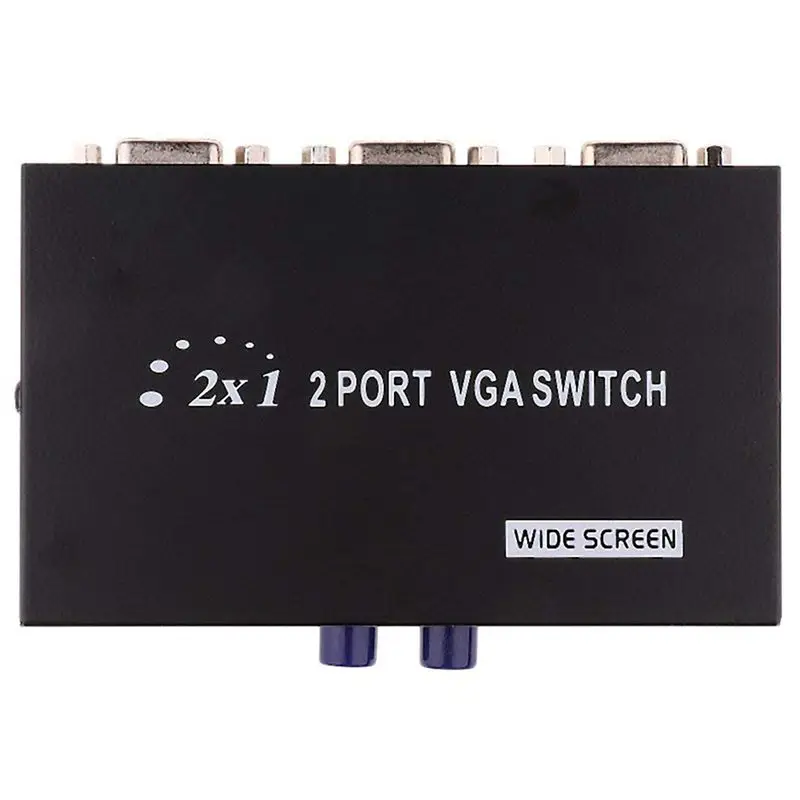 2 порта VGA монитор переключатель vga сплиттер|KVM-переключатели| |