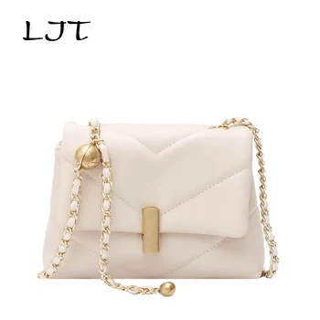 

LJT Fashion wild women's bag 2020 new shoulder Messenger bag luxury designer women's bag casual women's bag bag chain bag
