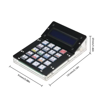 

Hot DIY Calculator Counter Kit LCD Display Multi-purpose Electronic Calculator Counter with Acrylic Case