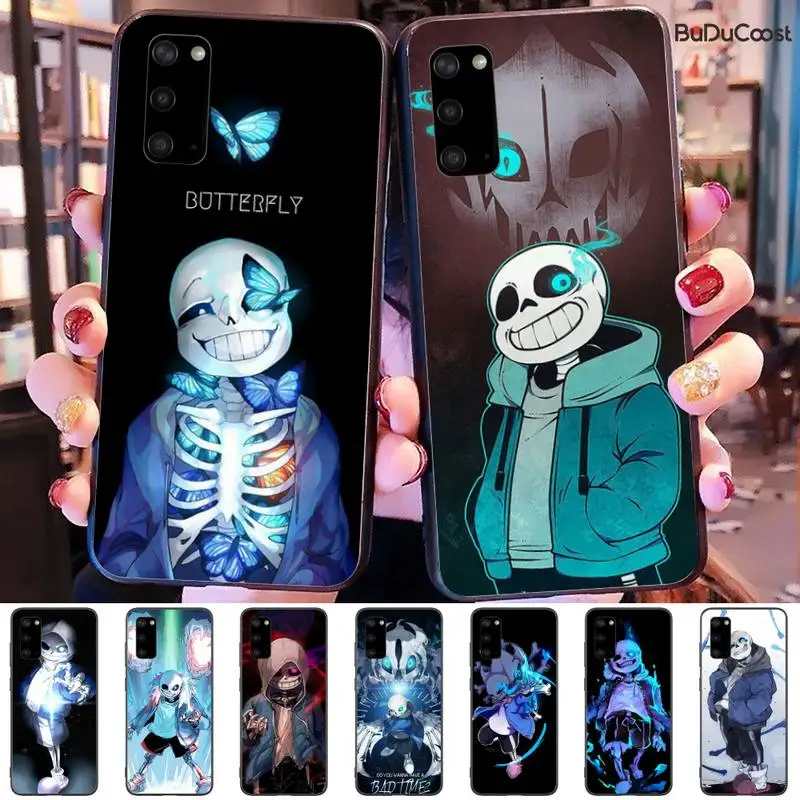 Ченел undertale папируса без doggo чехол для телефона Samsung Galaxy S9 S10 S10E S6 S7 S8 S9Plus S5 S20 |