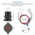 Новый QC 3.0 USB Зарядное Устройство Розетка Розетка Питания Цифровой Вольтметр Амперметр Панель Мониторинга для Автомобиля Лодка Морской Rv Мотоцикл Грузовик