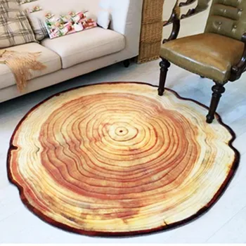 

Simple circular Annual ring batn mat,Living room carpet,Computer chair door mat,Children's room carpet,High quality bath rug